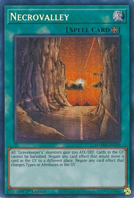 Necrovalley (Secret Pharaoh's Rare)