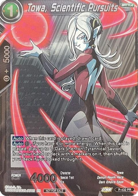 Towa, Scientific Pursuits (Championship Pack 2022 Vol.3)
