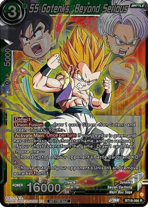 SS Gotenks, Beyond Serious (Zenkai Series Pack Vol.1)