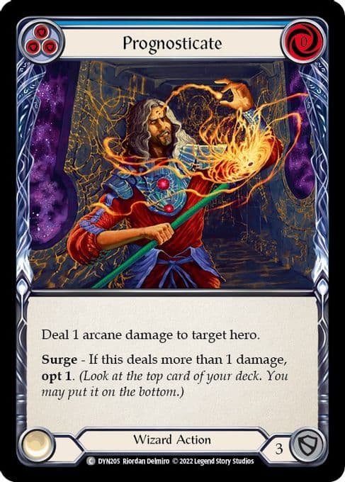 Prognosticate (Blue)