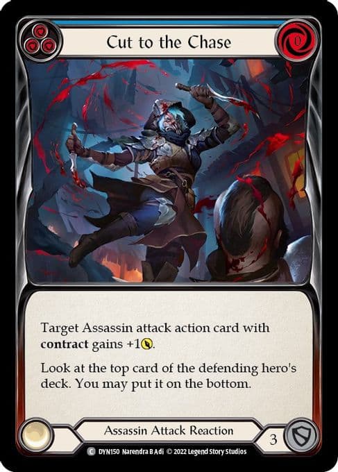Cut to the Chase (Blue)