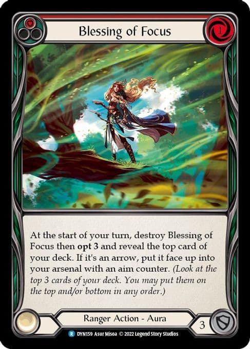 Blessing of Focus (Red)