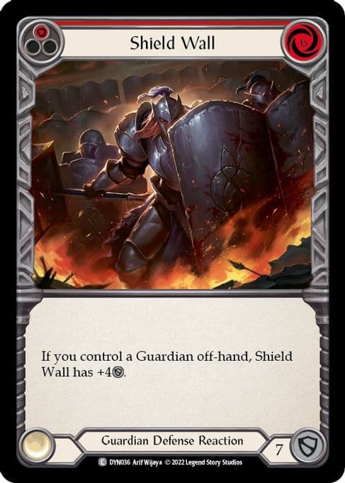 Shield Wall (Red)