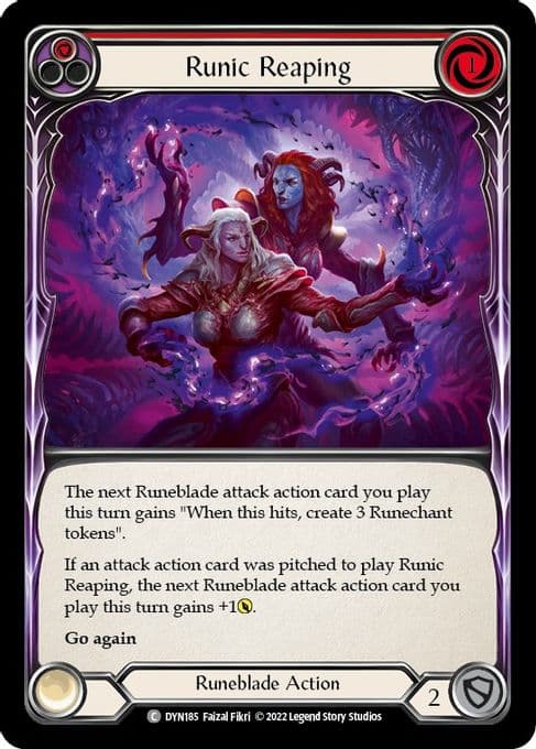 Runic Reaping (Red)