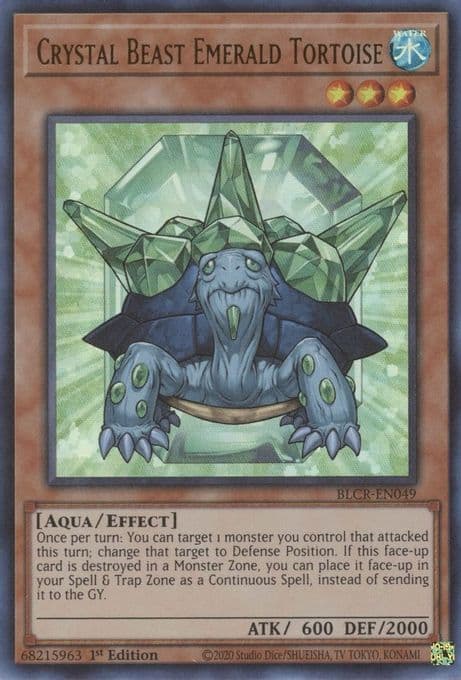 Crystal Beast Emerald Tortoise