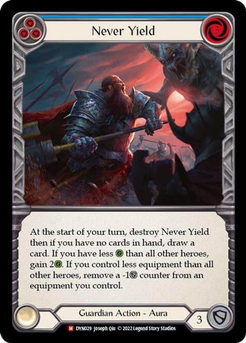 Never Yield