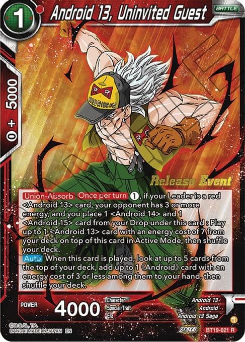 Android 13, Uninvited Guest (Fighter's Ambition Holiday Pack)