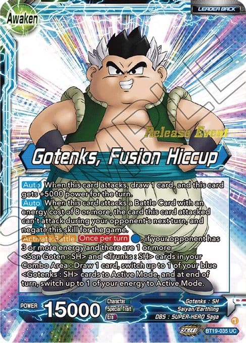 Son Goten & Trunks // Gotenks, Fusion Hiccup (Fighter's Ambition Holiday Pack)