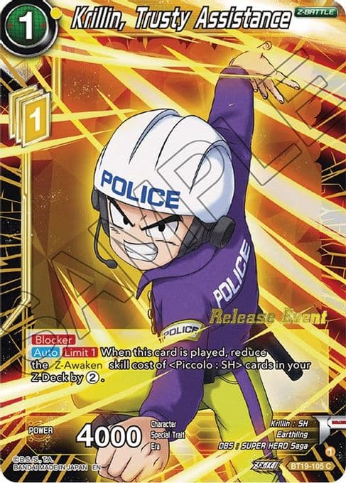 Krillin, Trusty Assistance (Fighter's Ambition Holiday Pack)
