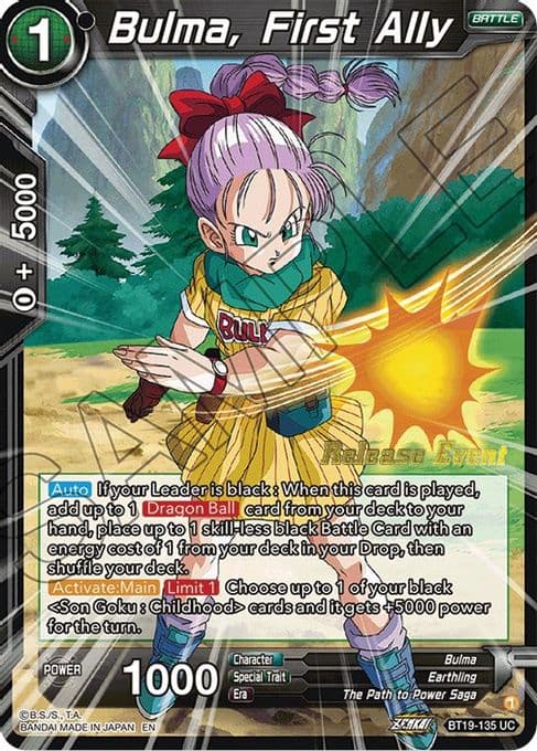 Bulma, First Ally (Fighter's Ambition Holiday Pack)