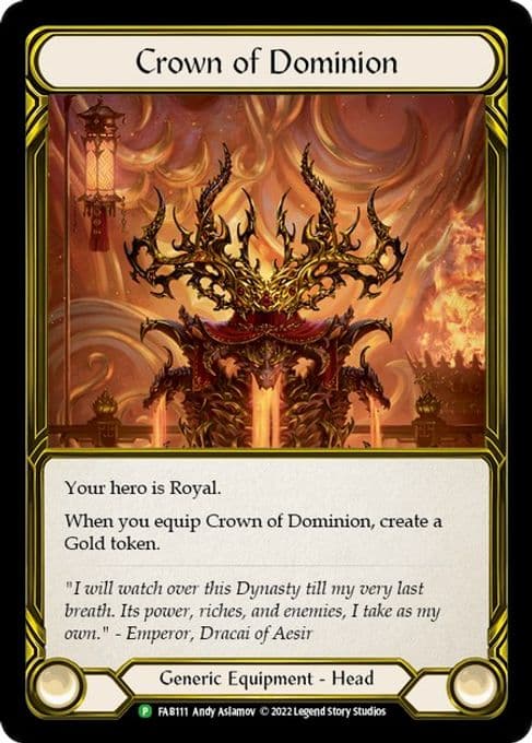 Crown of Dominion (Golden) - FAB111