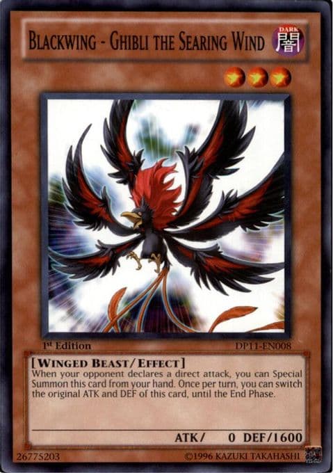 Blackwing - Ghibli the Searing Wind