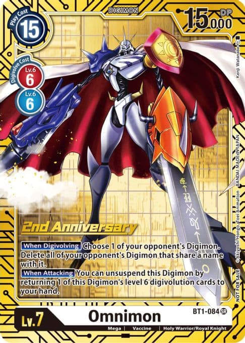 Omnimon (2nd Anniversary Card Set)