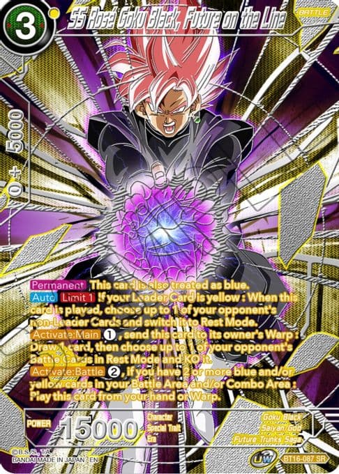 SS Rose Goku Black, Future on the Line