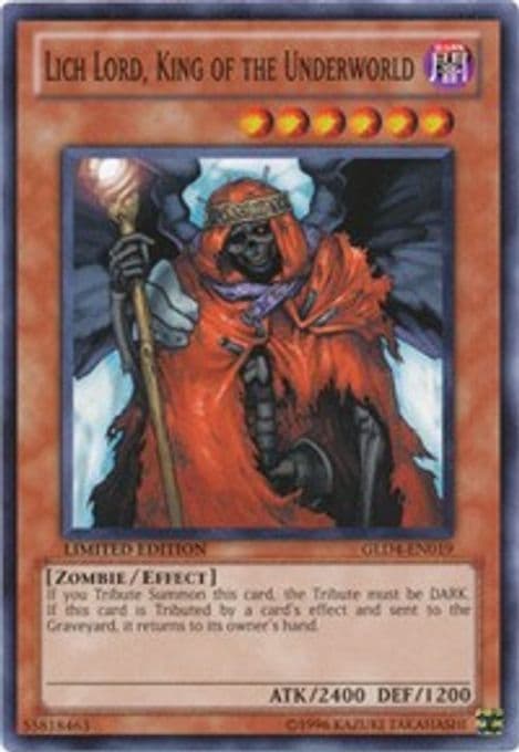 Lich Lord, King of the Underworld