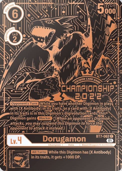 Dorugamon (2022 Championship Finals 3rd Place)