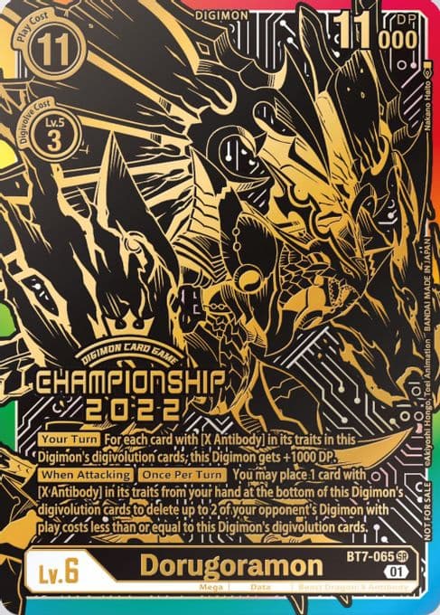 Dorugoramon (2022 Championship Finals 1st Place)