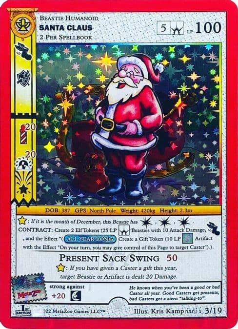 Santa Claus (Holiday Promo 2022) (First Edition)