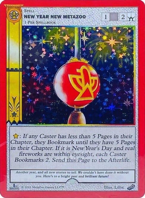 New Year New MetaZoo (First Edition)