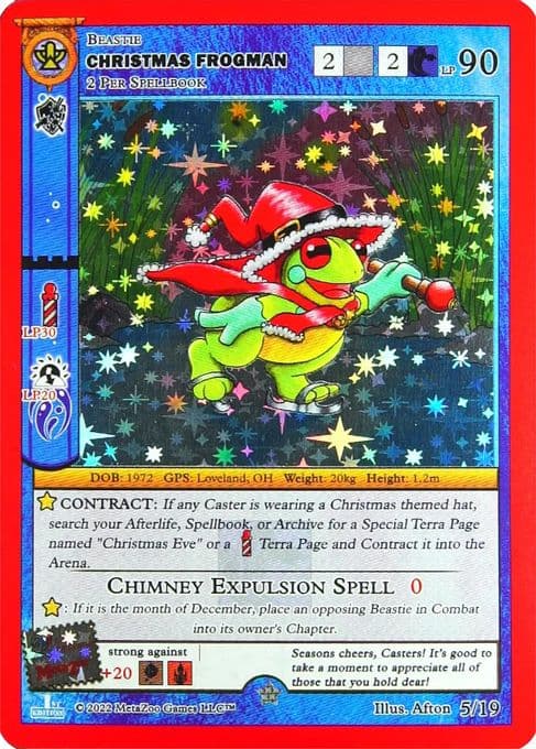 Christmas Frogman (First Edition)