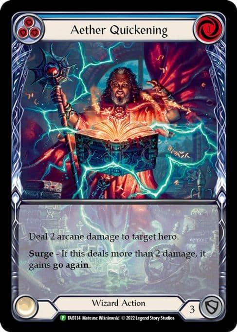 Aether Quickening (Blue) - FAB114