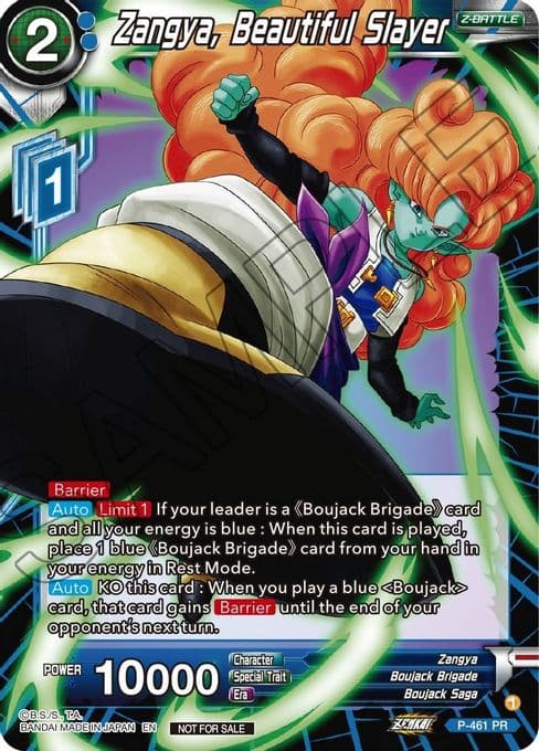 Zangya, Beautiful Slayer (Z03 Dash Pack)