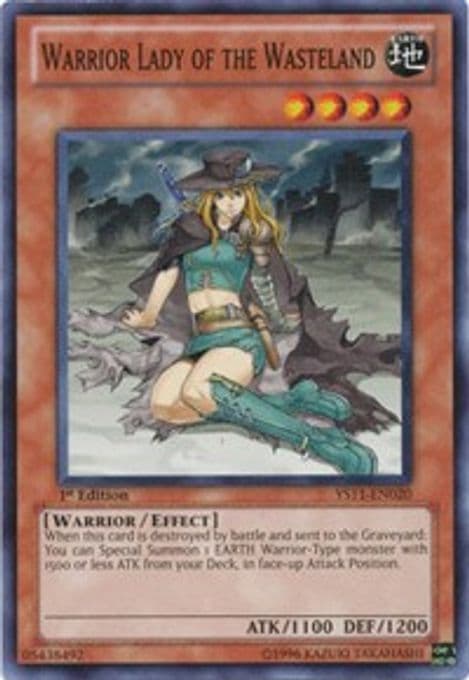 Warrior Lady of the Wasteland