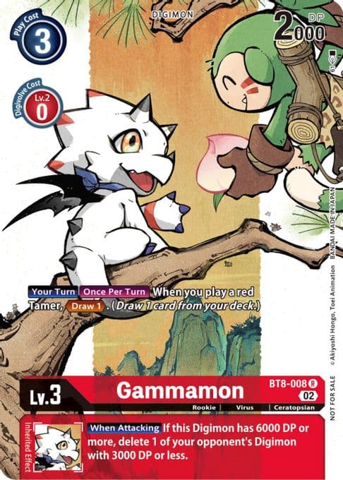 Gammamon (Digimon Illustration Competition Pack 2022)