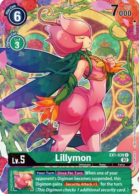 Lillymon (Digimon Illustration Competition Pack 2022)