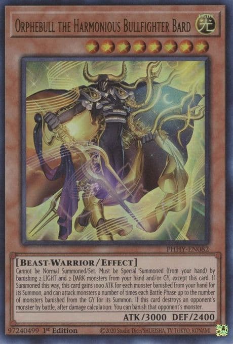 Orphebull the Harmonious Bullfighter Bard