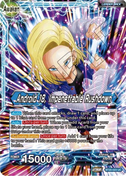 Android 18 // Android 18, Impenetrable Rushdown