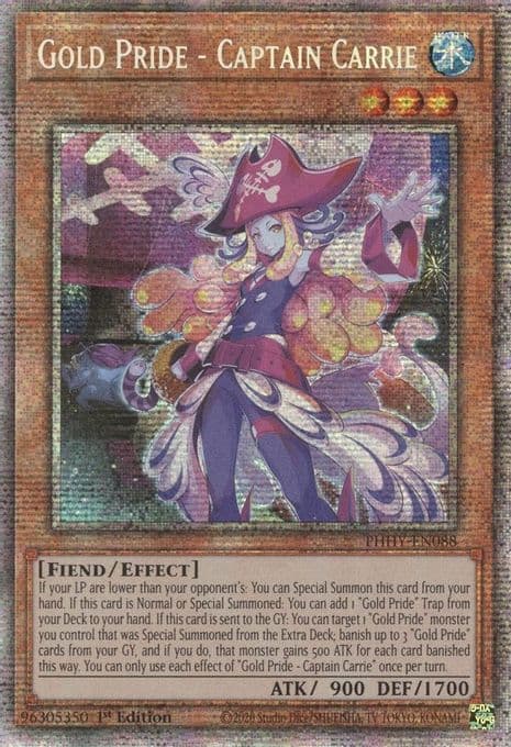 Gold Pride - Captain Carrie (Starlight Rare)