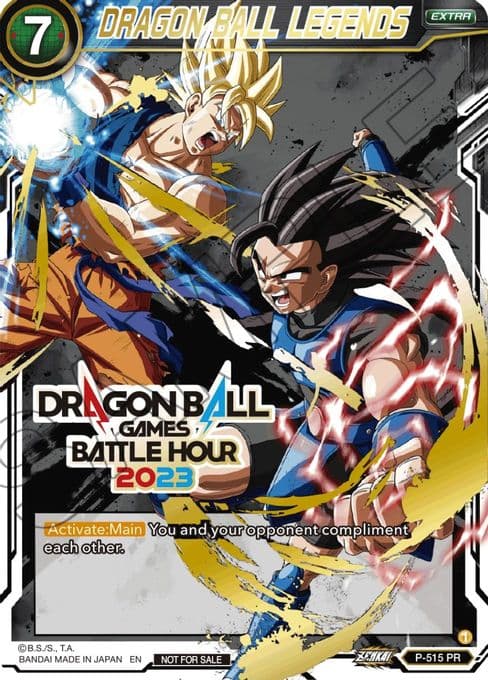 DRAGON BALL LEGENDS (Dragon Ball Games Battle Hour 2023 Promo Card Set)