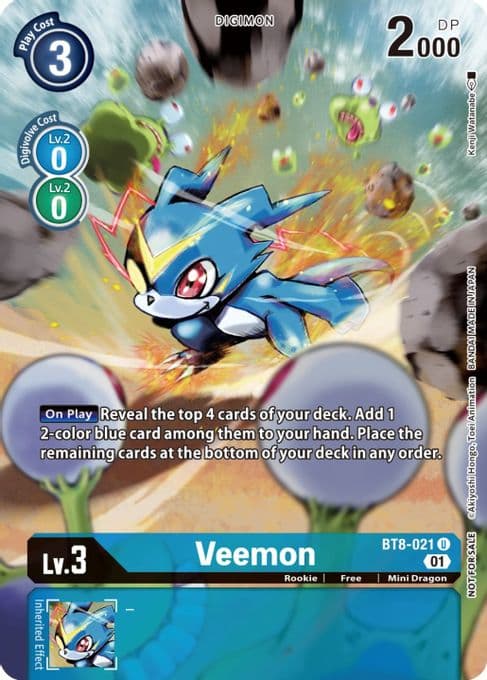 Veemon (Dimensional Phase Pre-Release)