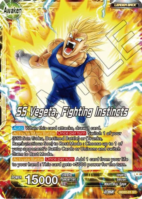 Vegeta // SS Vegeta, Fighting Instincts