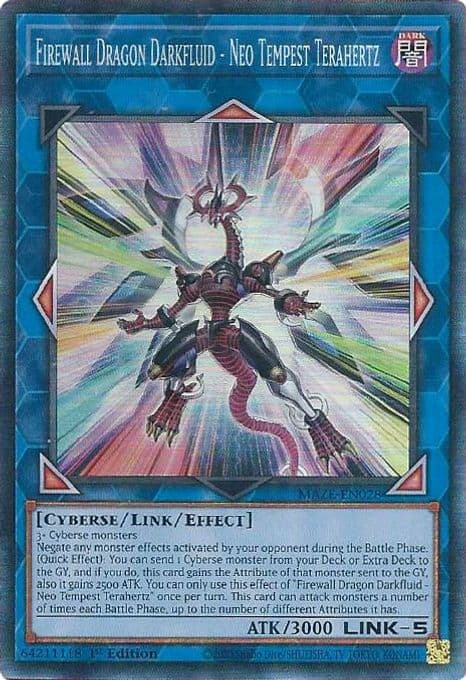 Firewall Dragon Darkfluid - Neo Tempest Terahertz (CR)