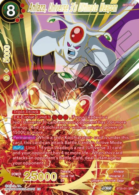Anilaza, Universe 3's Ultimate Weapon (SPR)