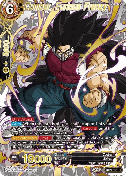 Cumber, Furious Frenzy (Gold-Stamped)