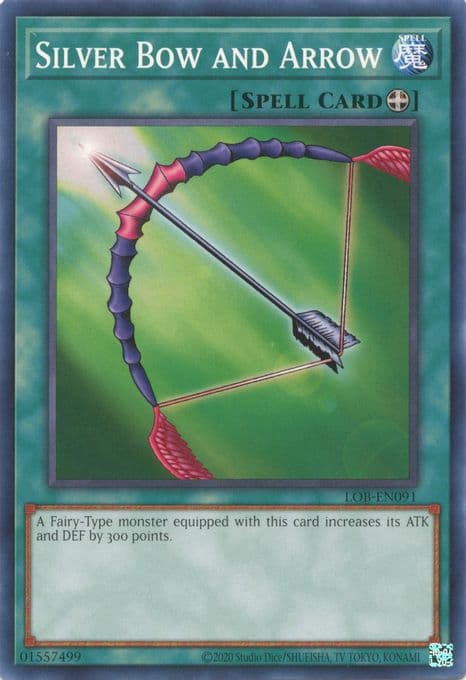 Silver Bow and Arrow