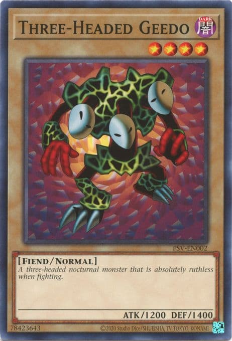 Three-Headed Geedo