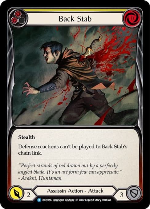 Back Stab (Yellow)