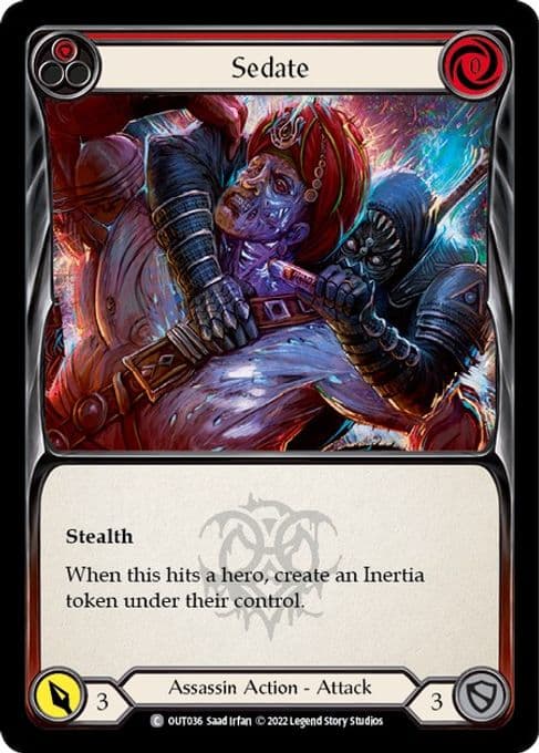 Sedate (Red)
