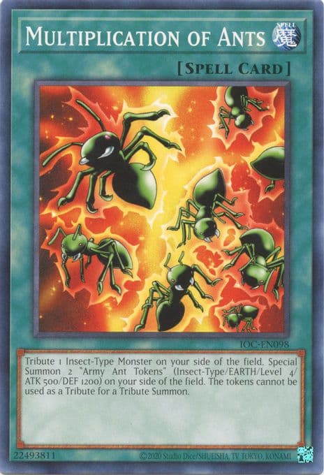 Multiplication of Ants