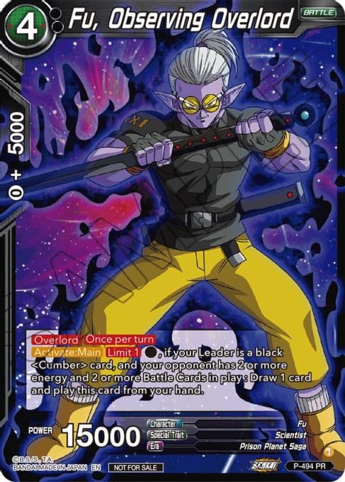 Fu, Observing Overlord (Zenkai Series Tournament Pack Vol.3)