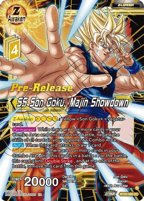 SS Son Goku, Majin Showdown