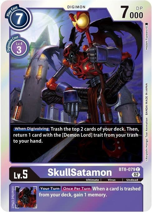 SkullSatamon (Alternate Art)