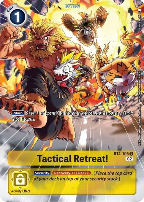 Tactical Retreat! (Alternate Art)