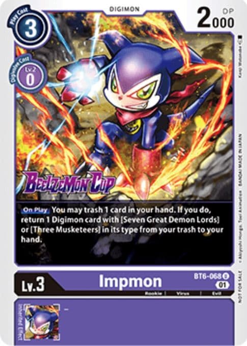 Impmon (Beelzemon Cup Participation)