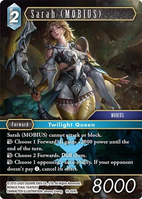 Sarah (MOBIUS) (19-024L)