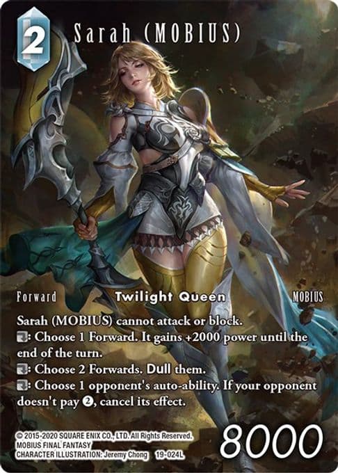Sarah (MOBIUS) (19-024L) (Full Art)